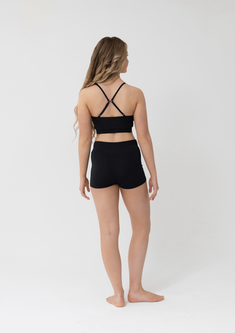 Rikki crop top black