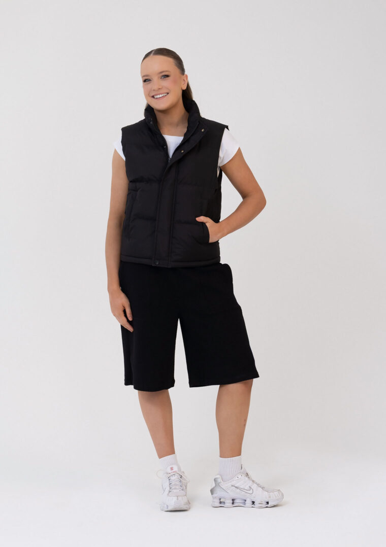 studio puffer vest