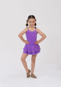 cindy dress ballet jazz child purple