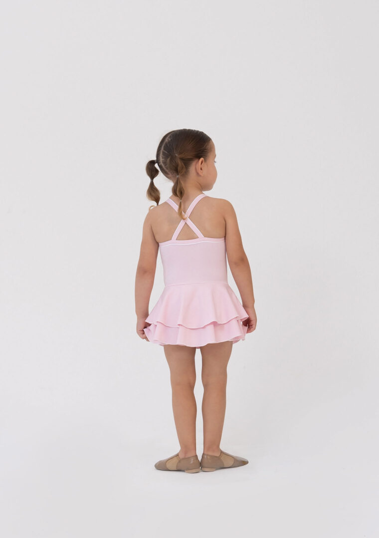 cindy dress ballet jazz child pale pink