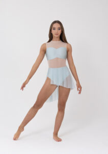 hailey lyrical dress pale blue