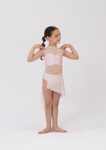 hailey lyrical dress pale pink