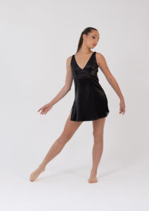 lucy slip dress black