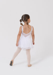 pixie ballet dress white