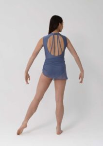 quinn lyrical dress arctic steel