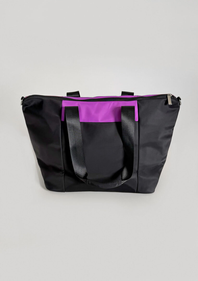 tilly tote dance bag purple