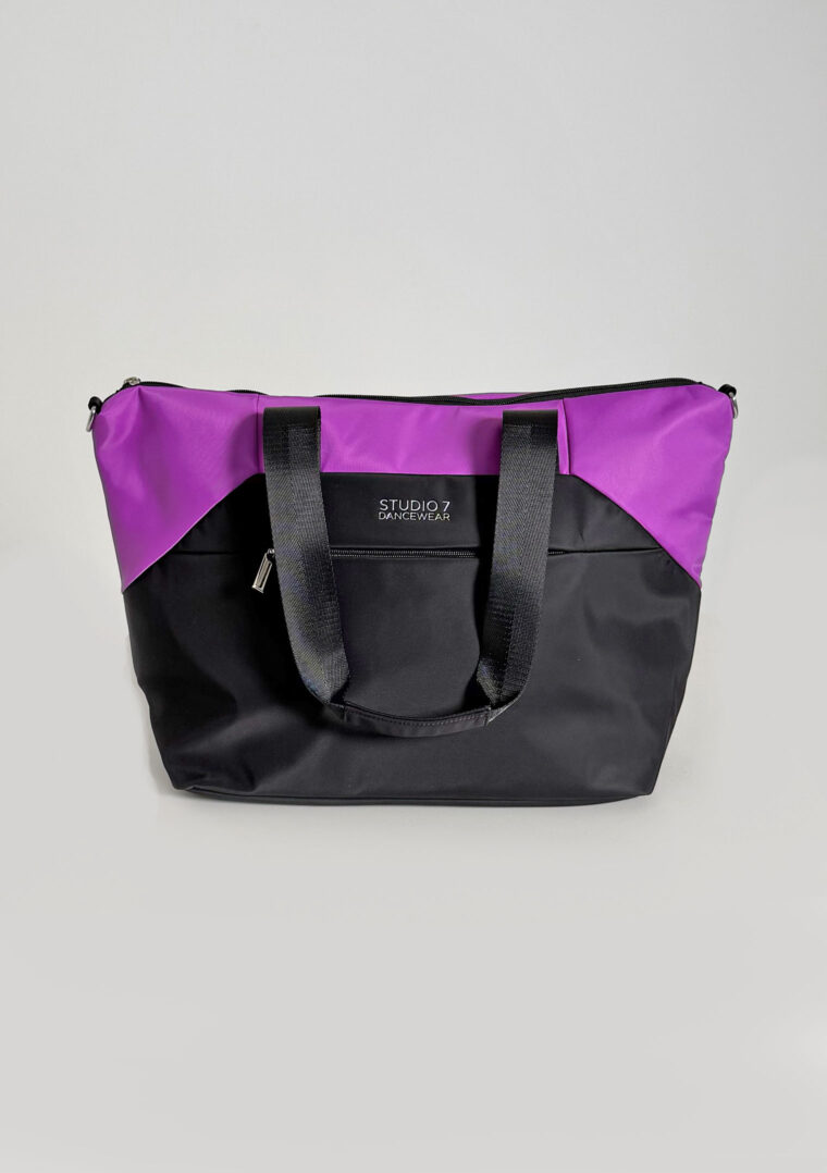 tilly tote dance bag purple