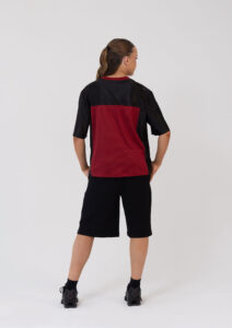 jordan team top burgundy black