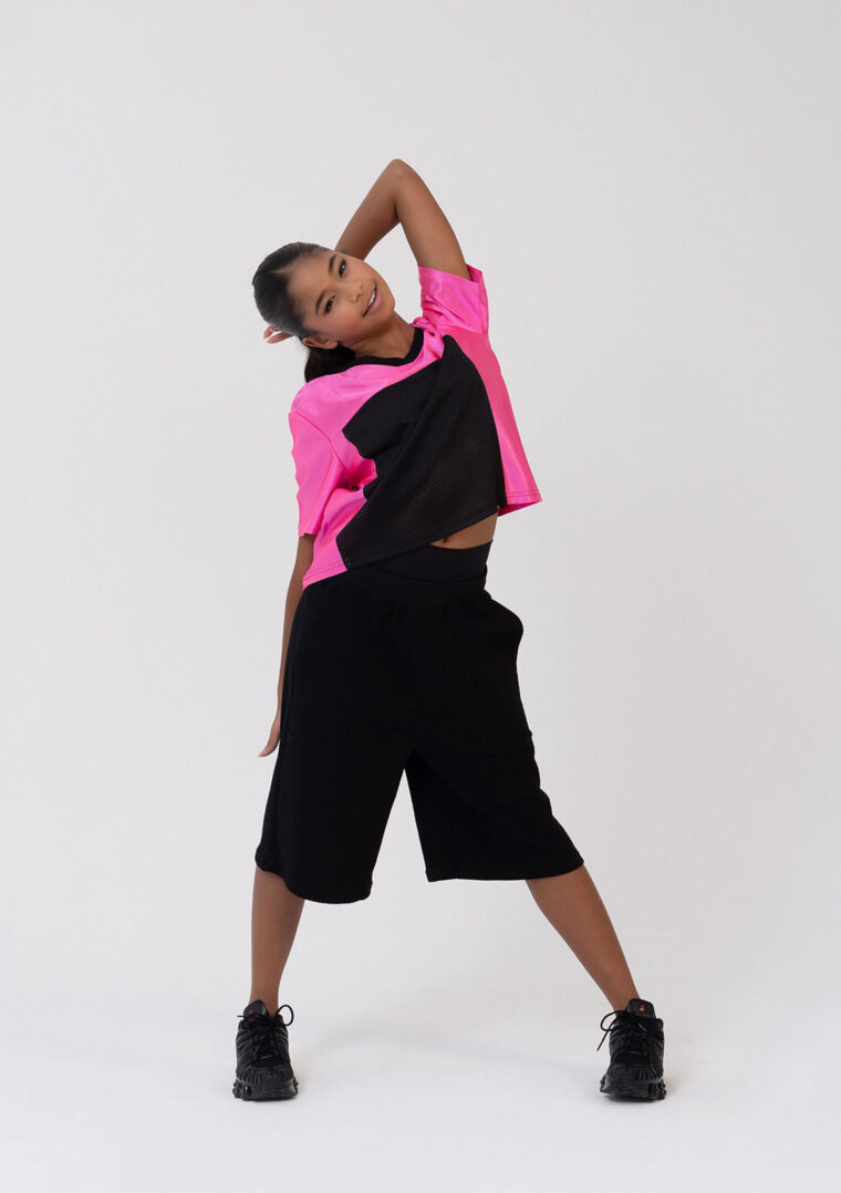 jordan team top hot pink black