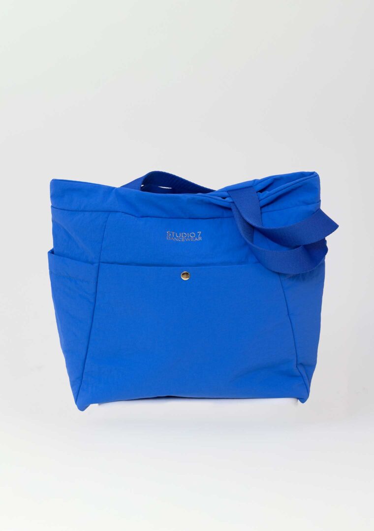 tori tote bag cobalt blue