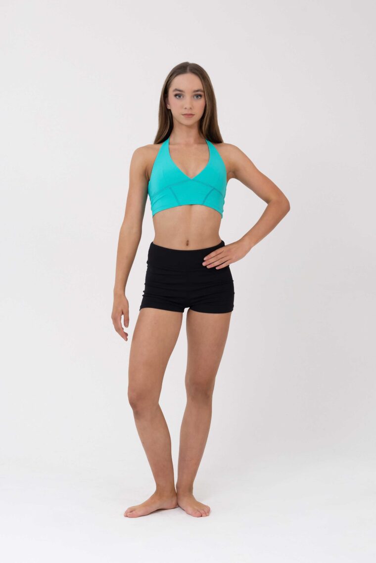 sierra crop top aquamarine